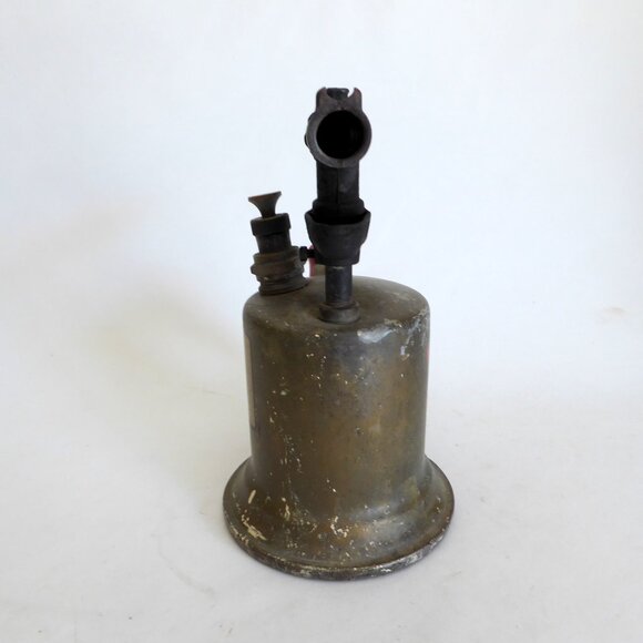 ANTIQUE VINTAGE C&L CLAYTON & LAMBERT BRASS BLOW TORCH FUEL PUMP - Picture 7 of 14